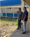 Adir Denardi Júnior visita Escola Severino Travi
