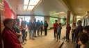 Carmen Lúcia Seibt de Moraes e Roberto Grulke, representando todos os vereadores, visitam Escola Barão do Rio Branco e buscam construção de ginásio Carmen Lúcia Seibt de Moraes e Roberto Grulke, representando todos os vereadores, visitam Escola Barão do Rio Branco e buscam construção de ginásio
