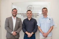 Presidente da Câmara visita sede do Crefito-5 em Porto Alegre