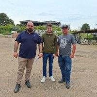 Rodrigo Rodrigues entrega demandas ao secretário de Obras de Canela