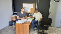 Vereador Joãozinho Silveira discute melhorias no trânsito com secretário Adriel Buss