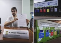 Vereador Rodrigo Rodrigues encaminha indicação ao Poder Executivo para instalação de contêineres de separação absoluta de resíduos em Canela
