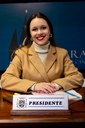 Vereadora Graziela Hoffmann assume interinamente a Presidência da Câmara de Vereadores de Canela Vereadora Graziela Hoffmann assume interinamente a Presidência da Câmara de Vereadores de Canela
